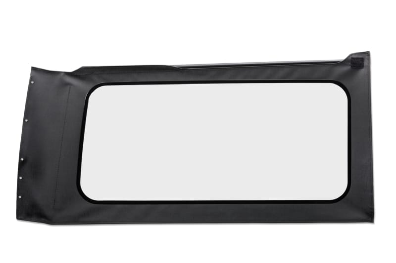 Bestop 18-26 Jeep Wrangler JL Oe JL Replacement Windows (Quarter Right Hand 2-Door Blk Vinyl Clear)