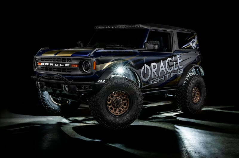 Oracle Underbody RGB+W Wheel Well Rock Light Kit - 8 PCS - ColorSHIFT thumbnail 3
