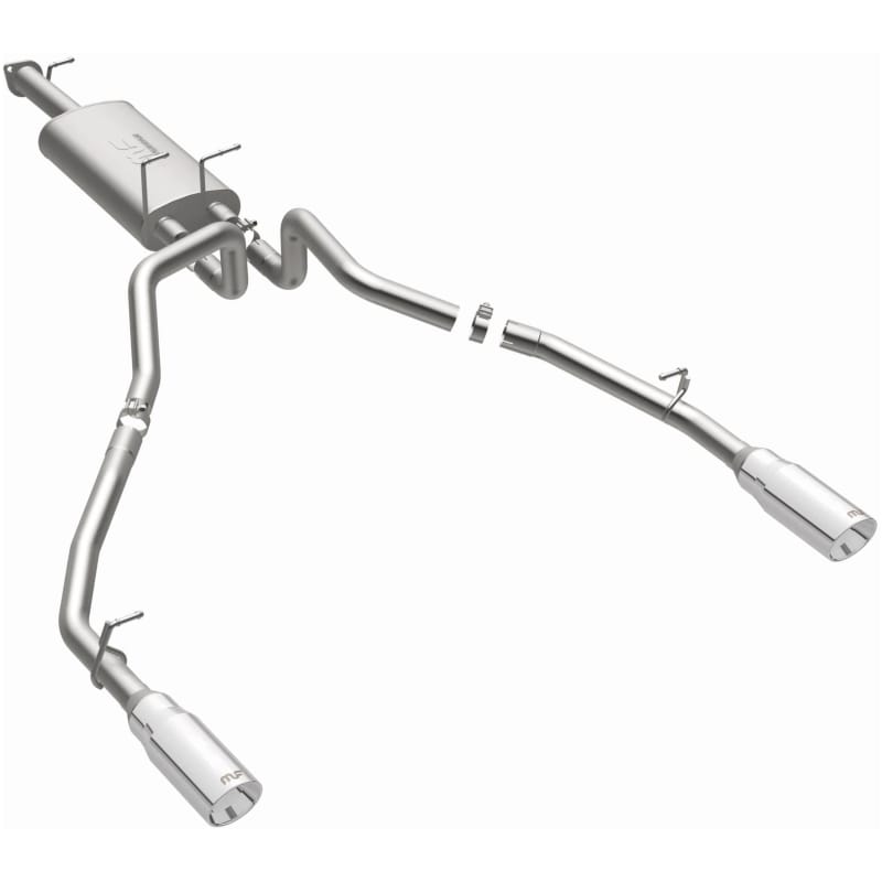MagnaFlow 2019 Ram 1500 V8 5.7L (Excl. Tradesman) Polished 3in 409SS Cat-Back Exhaust System thumbnail 2