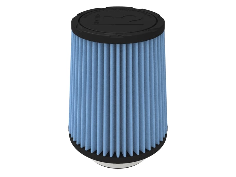 aFe POWER Universal Clamp-On Air Filter w/ D2 Dura-Dry Media - 3-1/2in F x 6in B x 4-3/4in T x 7in H