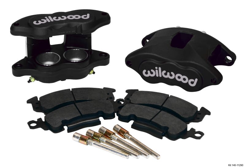 Wilwood D52 Front Caliper Kit - Type III Ano 2.00 / 2.00in Piston 1.28in Rotor