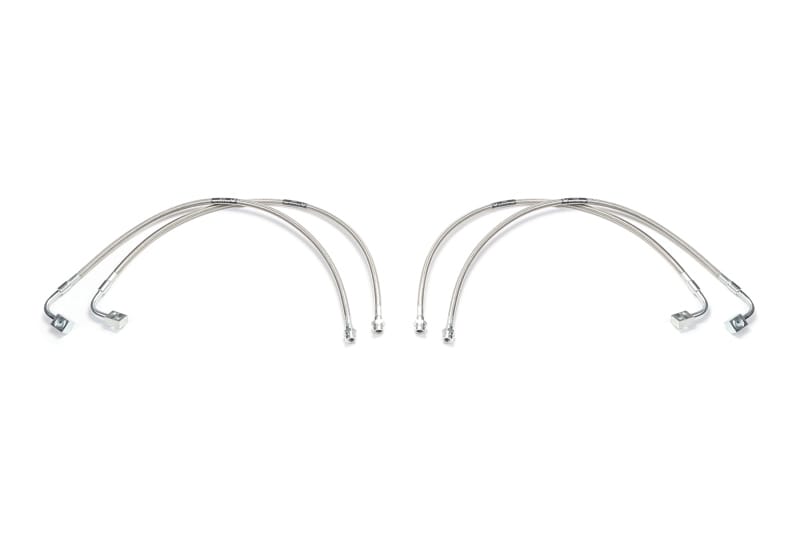 Fabtech 07-18 Jeep JK 4WD Front & Rear Extended Brake Line Kit