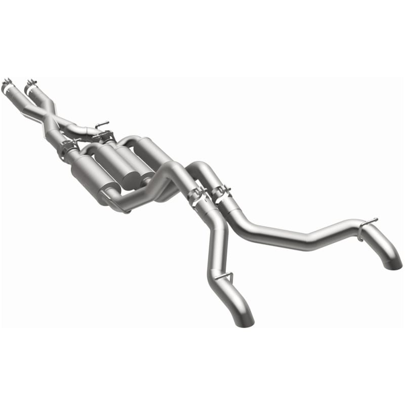 MagnaFlow Cat-Back 2021 Jeep Wrangler 6.4L Rock Crawler Series Dual Exit Stainless Exhaust thumbnail 2