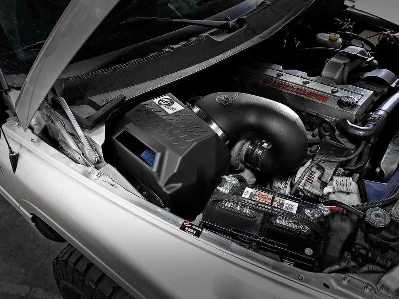 aFe 94-02 Dodge Ram 2500 L6 5.9L (td) Magnum FORCE Stage-2 Si Cold Air Intake System w/Pro 5R Filter thumbnail 3