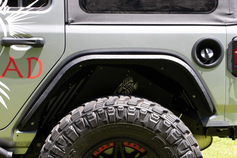 Fishbone Offroad 2018+ Jeep Wrangler JL Rear Fenders Elite Steel thumbnail 3