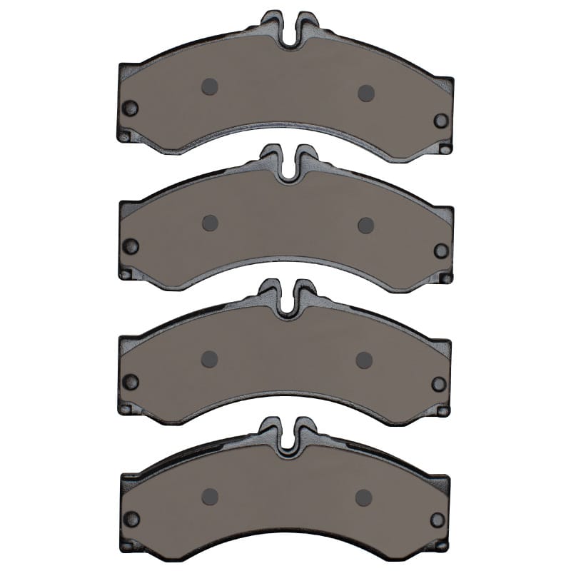 R1 02-06 Freightliner Sprinter 2500 Rear Semi Met Brake Pads thumbnail 2