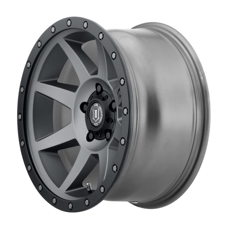 ICON Rebound 17x8.5 5x4.5 0mm Offset 4.75in BS 71.5mm Bore Titanium Wheel thumbnail 3