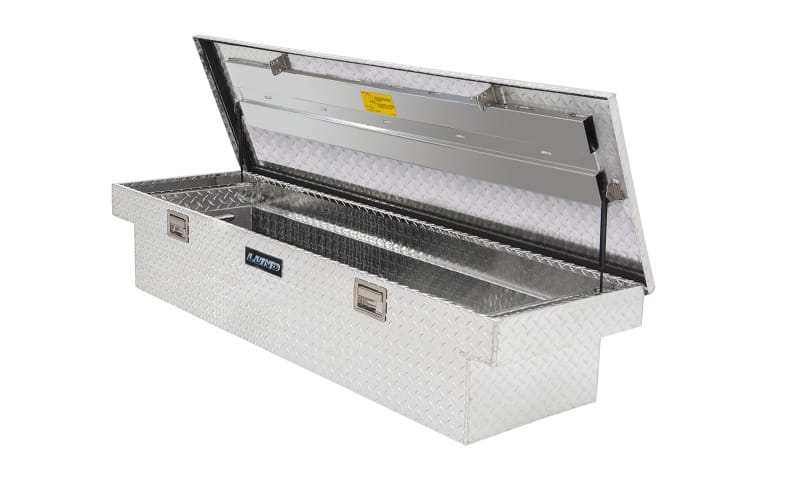 Lund 67-99 Chevy CK Ultima Single Lid Crossover Tool Box - Brite thumbnail 4