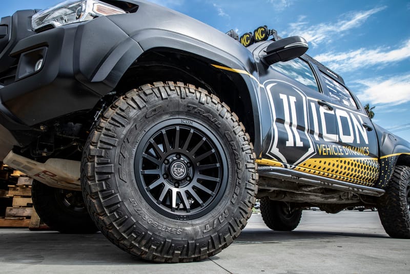 ICON Recon SLX 17x8.5 5x4.5 0mm Offset 4.75in BS 71.5mm Bore Satin Black Wheel thumbnail 5