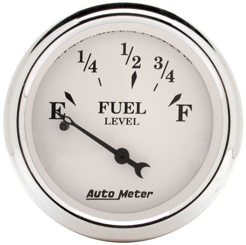 Autometer Old Tyme White 5 Piece Kit (MPH/FUEL/OILP/WTMP/BAT) 59-60 Chevy Car Direct-Fit Dash Kit thumbnail 2
