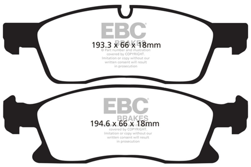 EBC Brakes Bluestuff Street and Track Day Brake Pads - DP51871NDX thumbnail 3