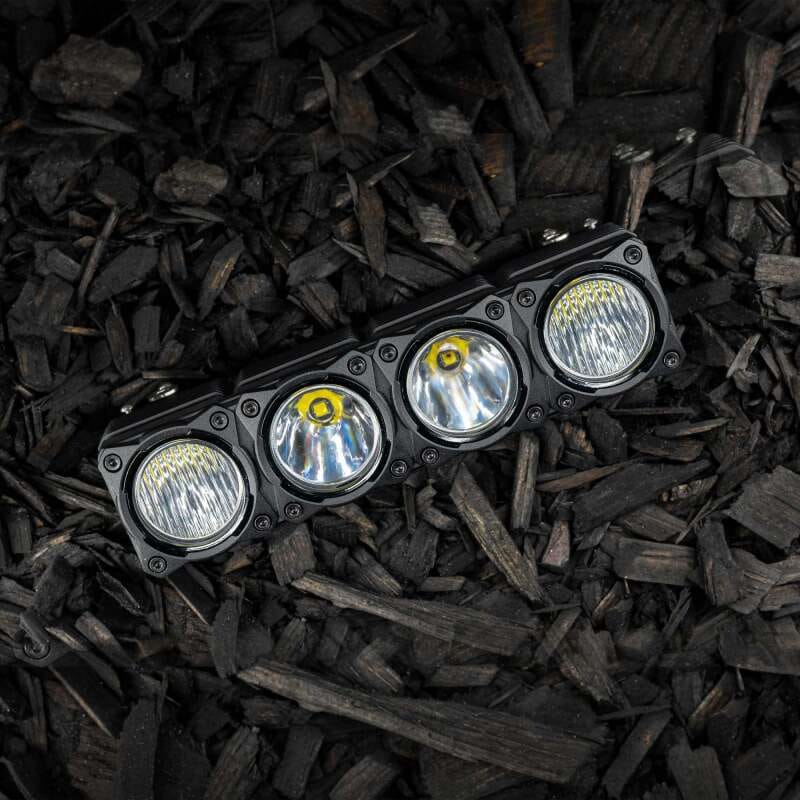 KC HiLiTES FLEX ERA LED Light Bar Bezel Kit for 10in. Segments - Gloss Black thumbnail 4