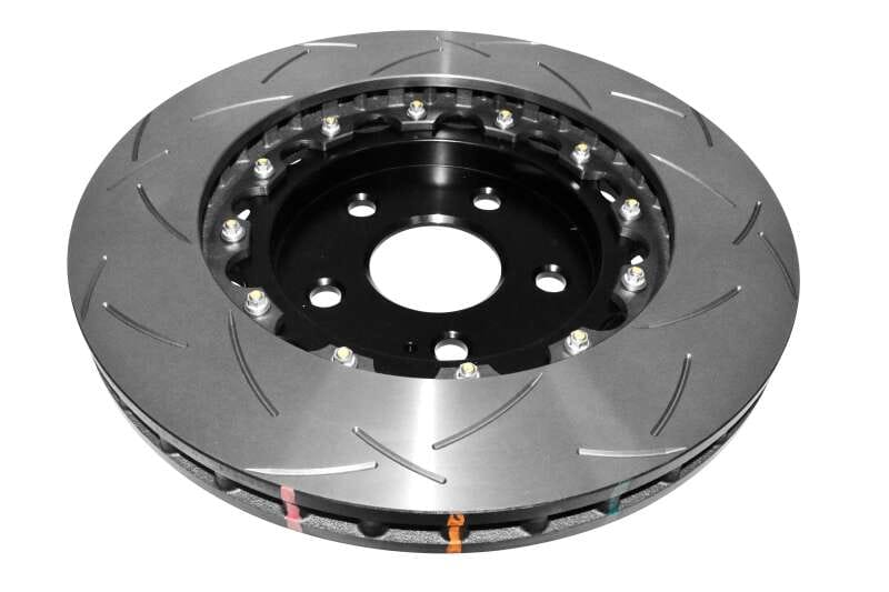DBA 06-10 Jeep Grand Cherokee SRT8 5000 Series Uni-Directional Slotted Front Rotor w/Black Hat thumbnail 2