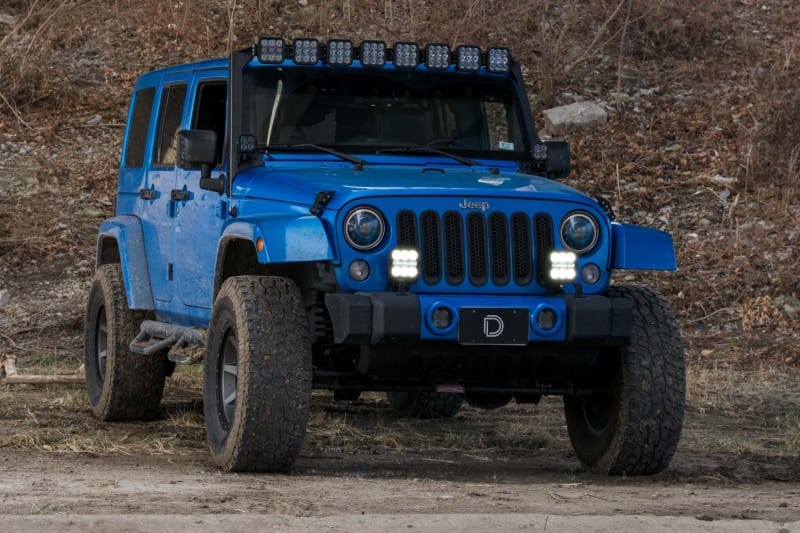 Diode Dynamics Jeep JK SS5 CrossLink Bumper Lightbar Kit Sport Driving thumbnail 3