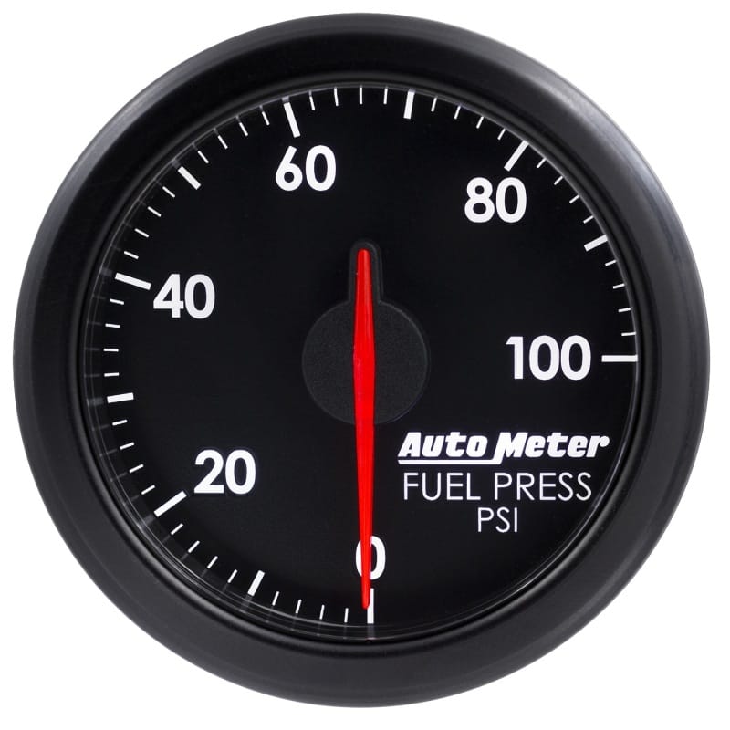Autometer Airdrive 2-1/6in Fuel Pressure Gauge 0-100 PSI - Black thumbnail 8