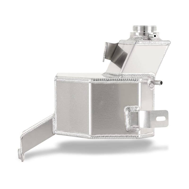 Mishimoto 13-2018 Ram 6.7L Cummins Aluminum Degas Tank - Natural thumbnail 2