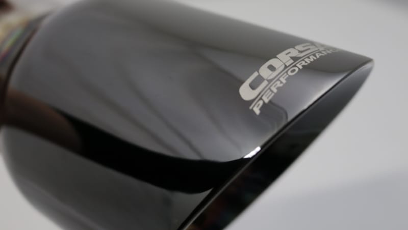 Corsa 2009-2019 Single Universal 3.0in Inlet / 4.5in Outlet Black PVD Pro-Series Tip Kit thumbnail 3