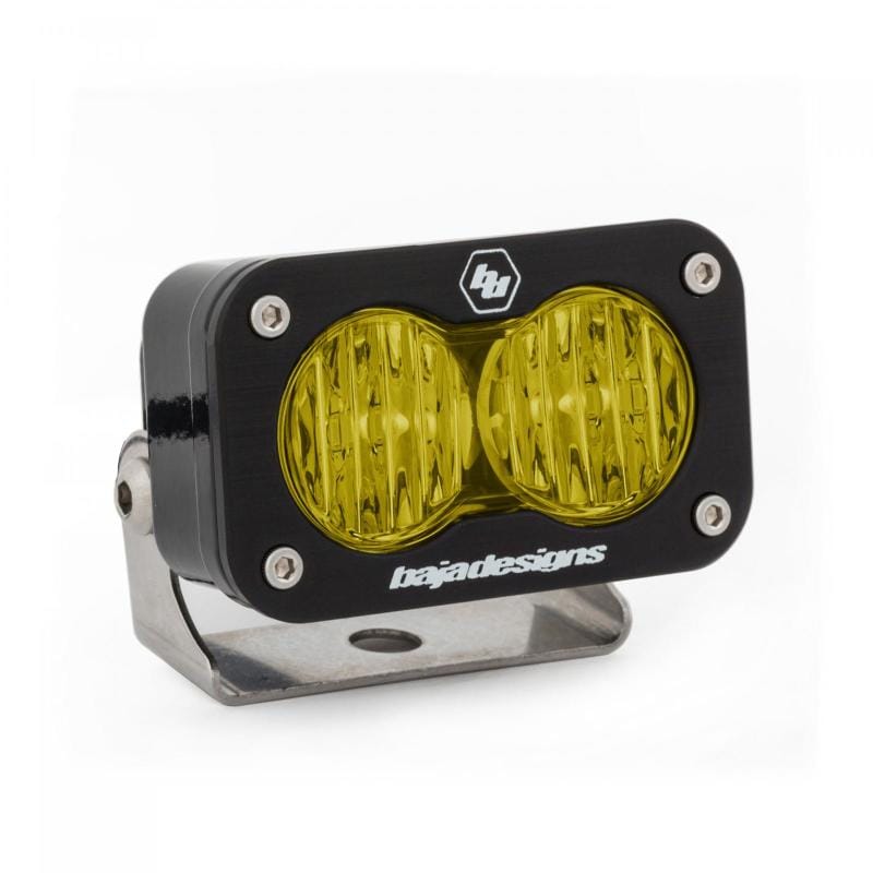 Baja Designs S2 Pro Wide Cornering Pattern LED Light - Amber thumbnail 2