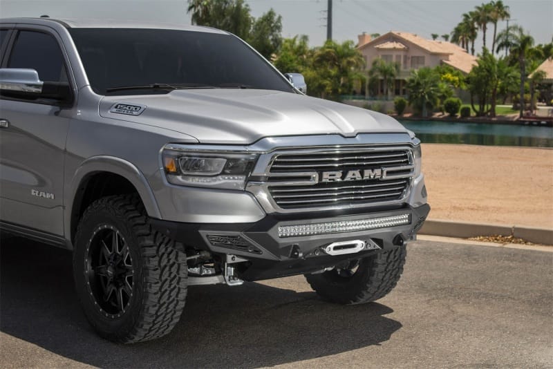 Addictive Desert Designs 19 Ram 1500 Stealth Fighter Front Bumper w/ Winch Mount & Sensor Cut Outs thumbnail 2