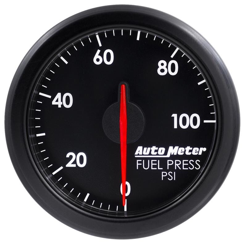 Autometer Airdrive 2-1/6in Fuel Pressure Gauge 0-100 PSI - Black