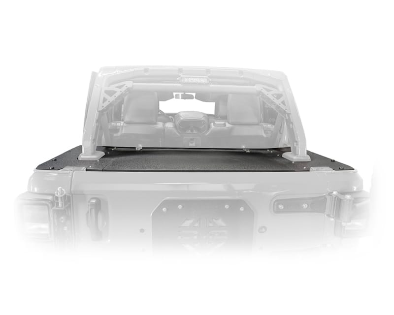 DV8 Offroad 2018+ Jeep Wrangler JL 4 Door Rear Storage Cover thumbnail 2
