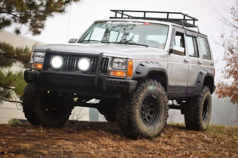 Rugged Ridge Fender Flare Kit 4-Door 84-01 Jeep Cherokee thumbnail 2