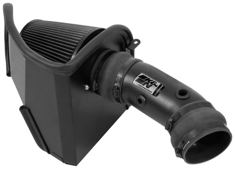 K&N 17-23 Dodge Charger/Challenger Hellcat SC 6.2L V8 DRYFLOW Performance Air Intake System thumbnail 2