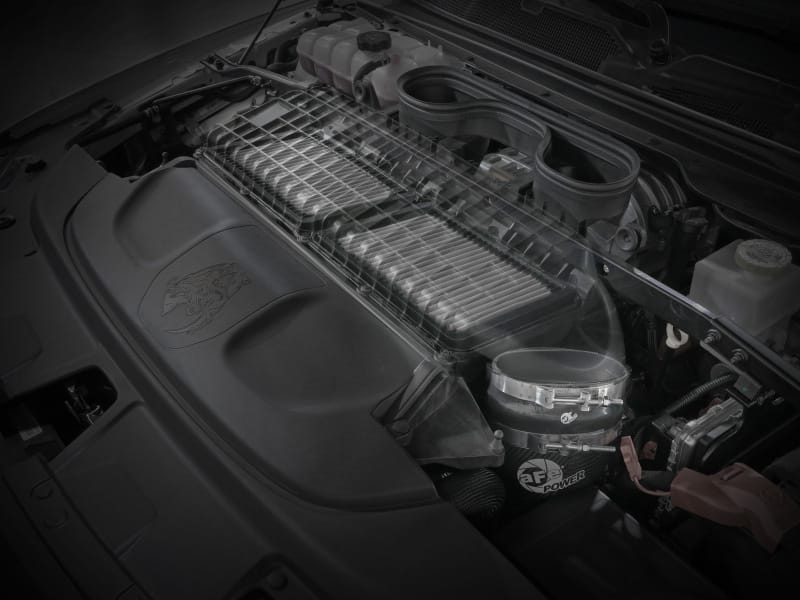 aFe Super Stock Carbon Fiber Pro Dry S Induction System 2021 RAM 1500 TRX V8-6.2L SC thumbnail 4