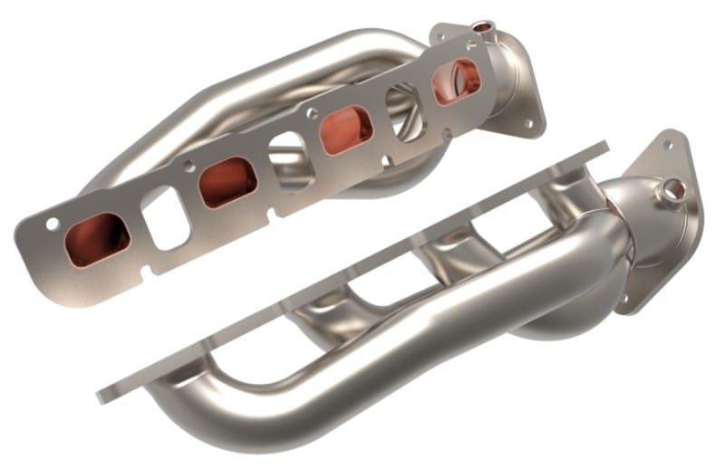 aFe Power Twisted Steel 304SS Shorty Header 2021 Ram 1500 TRX V8-6.2L thumbnail 2