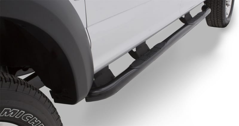 Lund 2019 RAM 1500 Crew Cab 3in. Round Bent Steel Nerf Bars - Black thumbnail 2