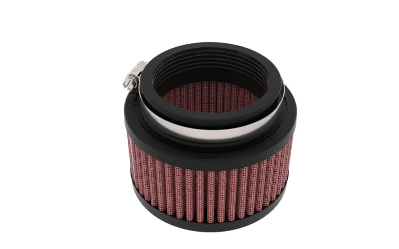 K&N Universal Clamp-On Air Filter 2.25in Flange ID 3.5in OD 2in Height thumbnail 2