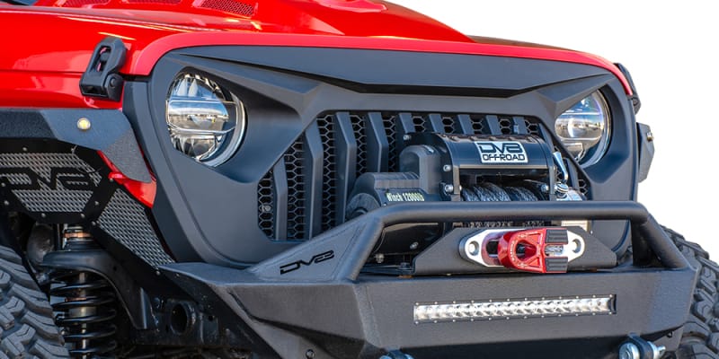 DV8 Offroad 2018+ Jeep JL/ Gladiator Angry Grill thumbnail 5