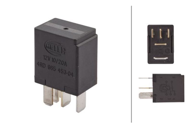 Hella Relay Micro Iso 5 Pole 12V Spst Res thumbnail 4