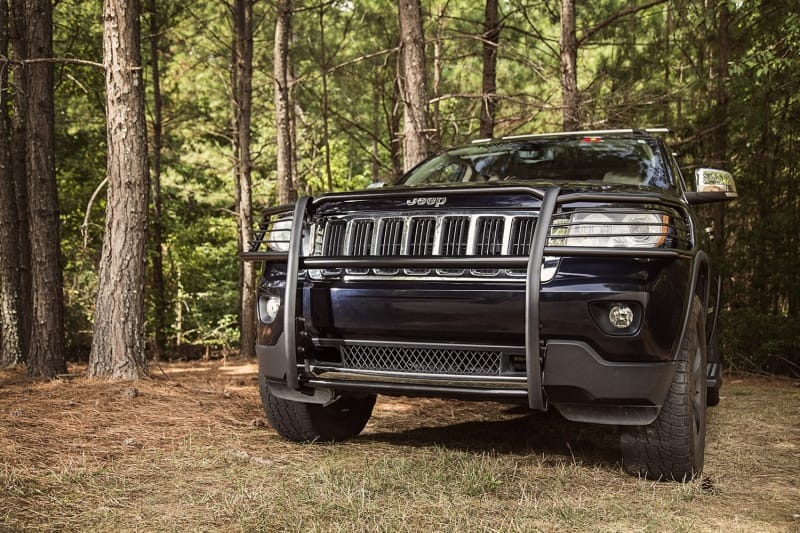 Rugged Ridge Grille Guard Black 11-18 Jeep Grand Cherokee WK thumbnail 3