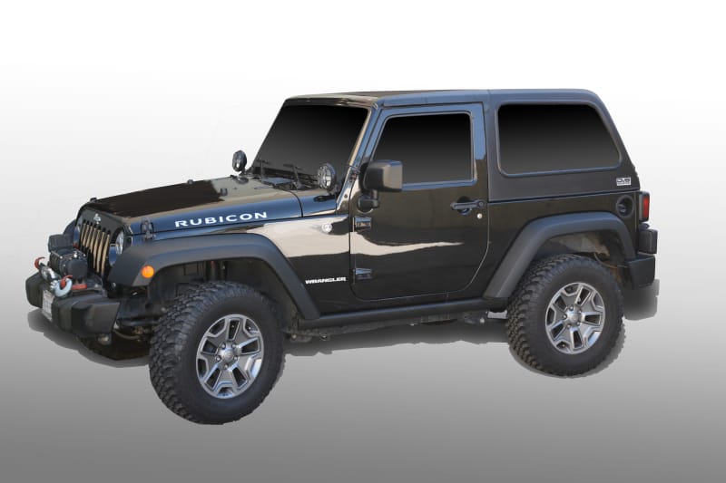 DV8 Offroad 07-18 Jeep Wrangler JK 2 Piece Fast Back Hard Top 2 Door (Dropship Only) thumbnail 2