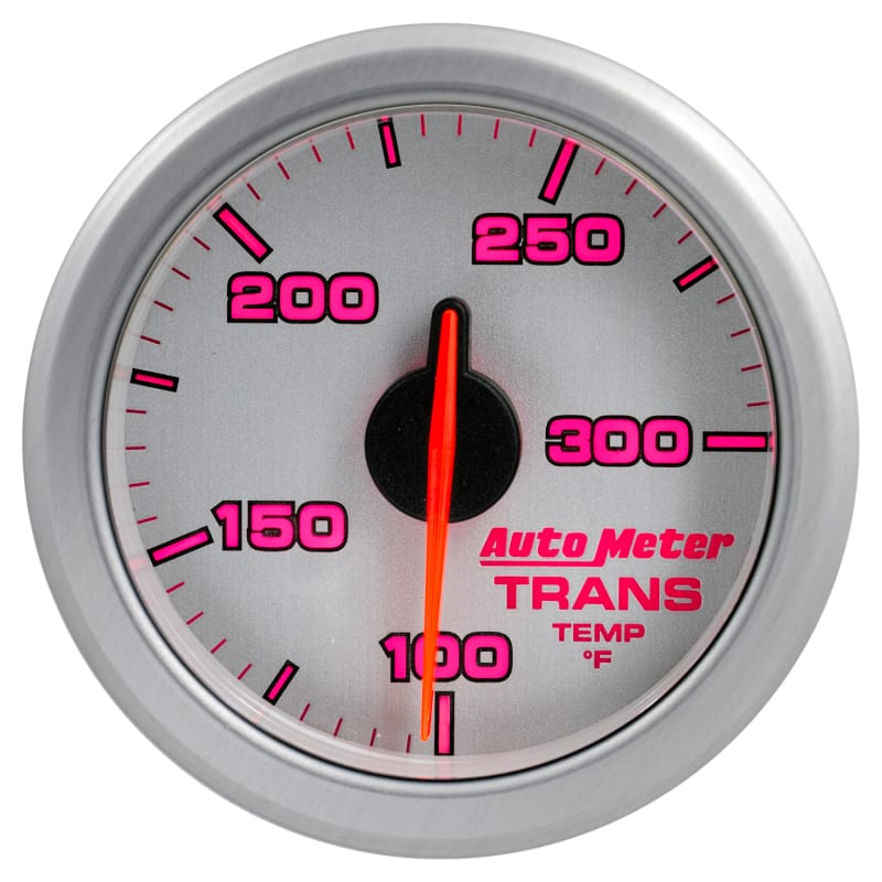 Autometer Airdrive 2-1/6in Trans Temperature Gauge 100-300 Degrees F - Silver thumbnail 5