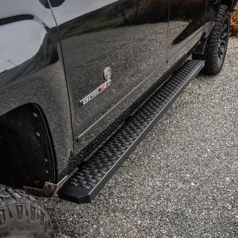 Westin Grate Steps Running Boards 86 in - Textured Black thumbnail 3