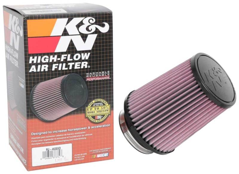 K&N Universal Air Filter 3-1/2in Flange / 5-1/2in Base / 4-1/2in Top / 6-1/2in Height thumbnail 4