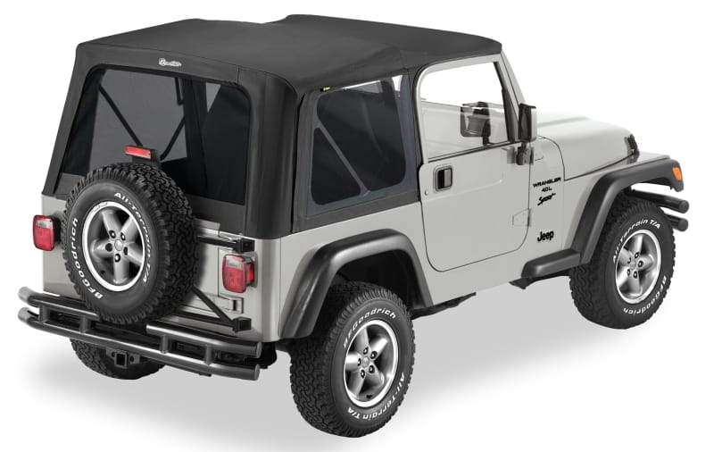 Bestop 03-06 Jeep Wrangler TJ Exc Unlimited Replace A-Top (Blk Diamond Tinted Windows No Door Skins)