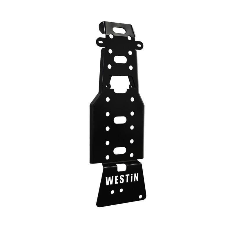 Westin/Snyper 07-11 Jeep Wrangler Transmission Pan Skid Plate - Textured Black thumbnail 2