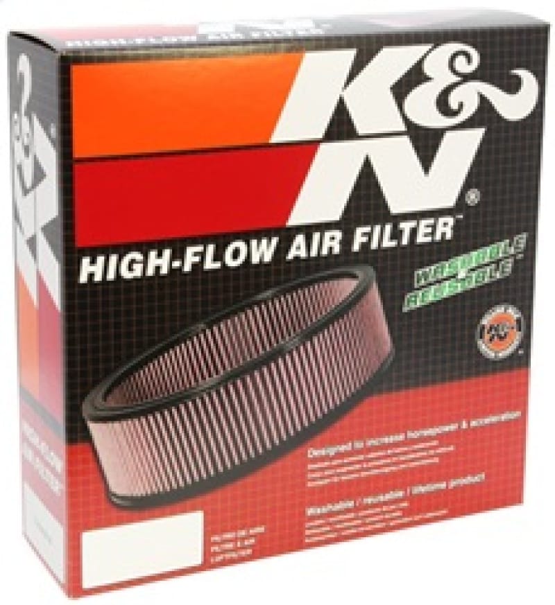 K&N Replacement Air Filter FORD CARS & TRUCKS L4,L6, 1968-86 thumbnail 2