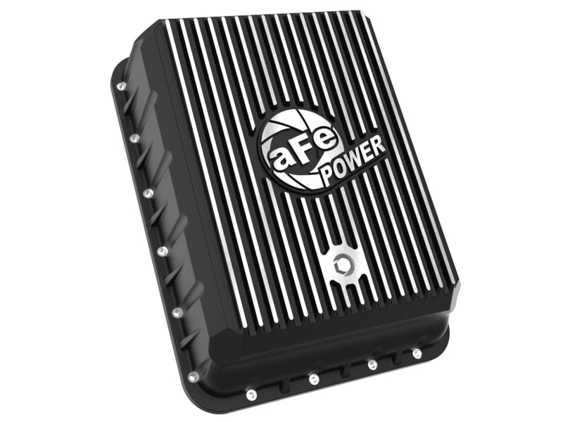 aFe POWER Pro Series Transmission Pan Black w/ Machined Fins RAM 3500 13-24 (AS69RC Transmission) thumbnail 2