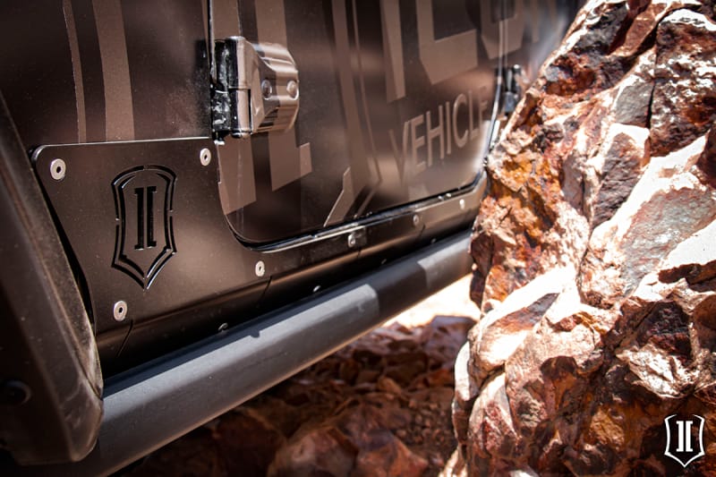 ICON 2018+ Jeep Wrangler JL 4 Door Body Armor thumbnail 4