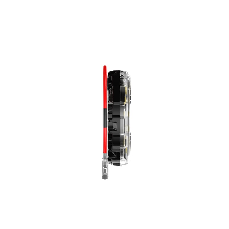 KC HiLiTES Cyclone V2 2.2in. LED Accessory Light 5w Flood Beam (Single) - Clear Lens thumbnail 3