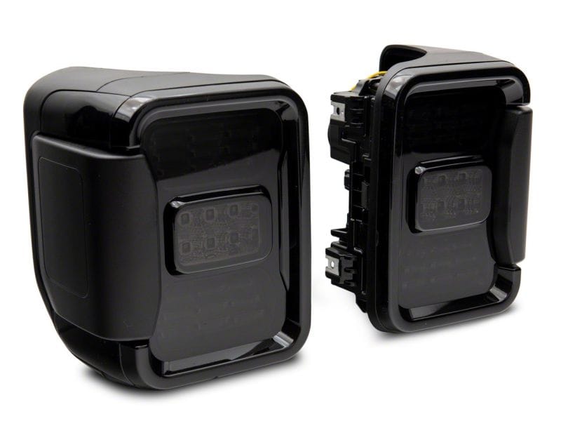 Raxiom 20-23 Jeep Gladiator JT w/ Factory Halogen LED Tail Lights- Black Housing (Smoked Lens)