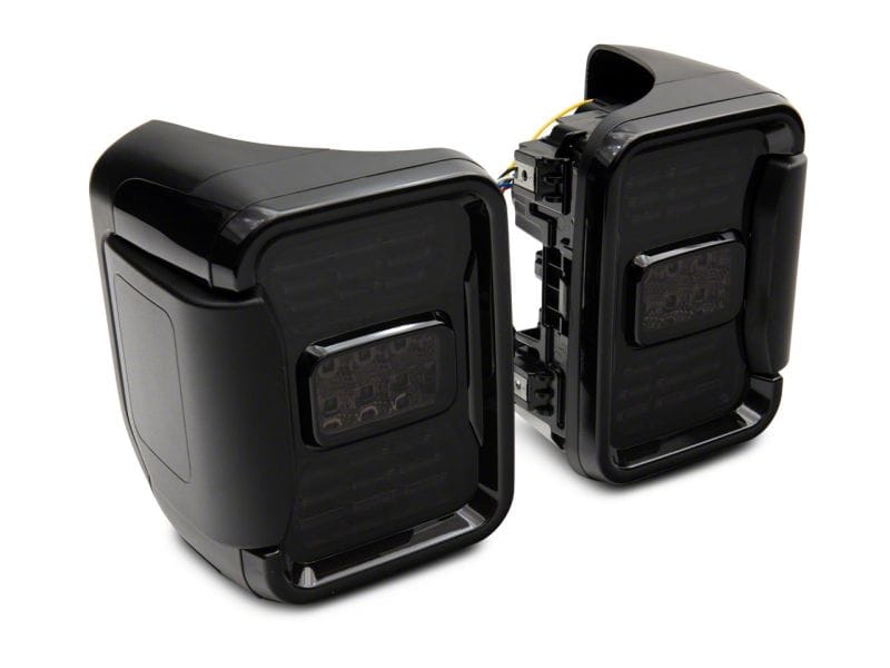 Raxiom 20-23 Jeep Gladiator JT Axial Series LED Tail Lights- Black Housing (Smoked Lens) - JG10568 thumbnail 2