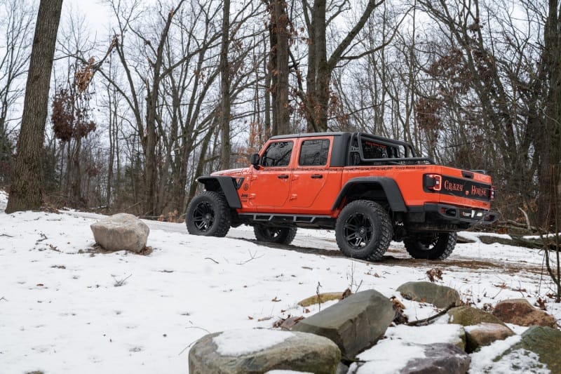 Rugged Ridge 20-22 Jeep Gladiator Max Terrain Fender Flares F/R Pair - Tex. Blk thumbnail 2
