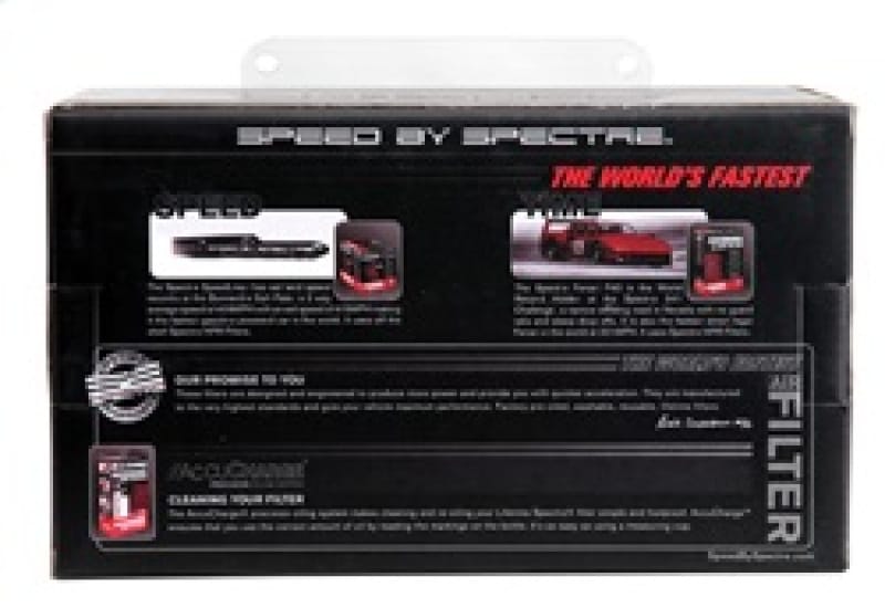Spectre Adjustable Conical Air Filter 9-1/2in. Tall (Fits 3in. / 3-1/2in. / 4in. Tubes) - Black thumbnail 3