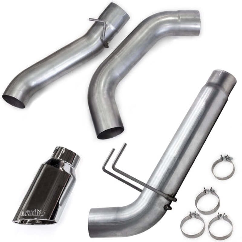 Banks Power 19-23 Dodge Ram Mega Cab 6.7L Cummins Monster Exhaust - SS Single Exhaust w/ Chrome Tip thumbnail 4