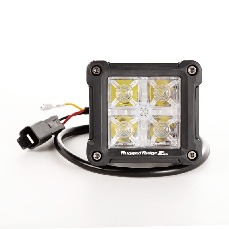 Rugged Ridge Cube LED Light Combo High/Low Beam thumbnail 2